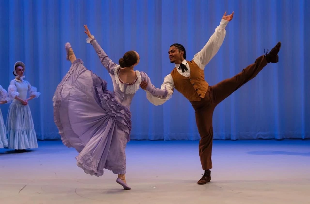 Emmy Lebrun and Eddy performing Appalachian Spring